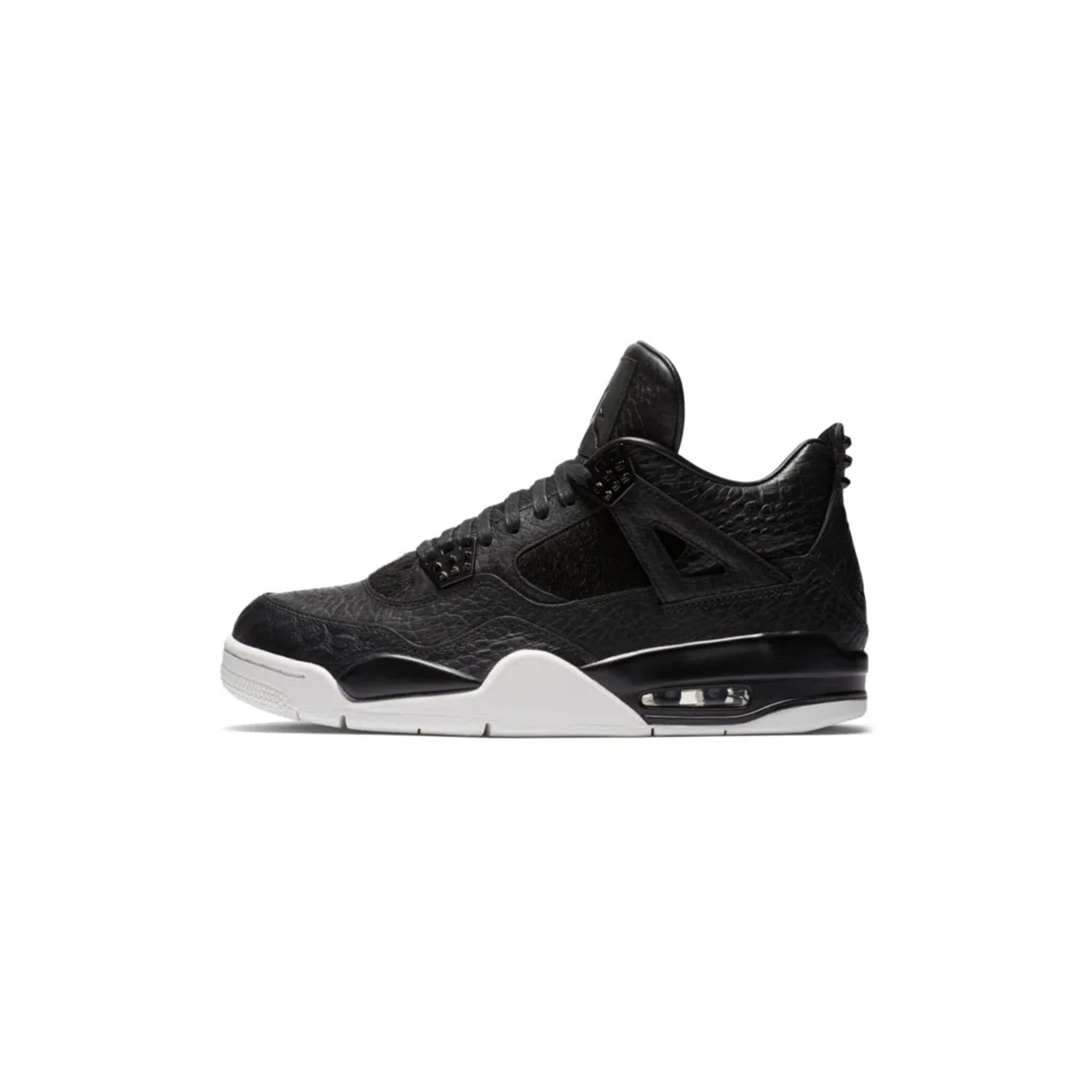 NIKE JORDAN 4 RETRO PONY HAIR BLACK 819139-010